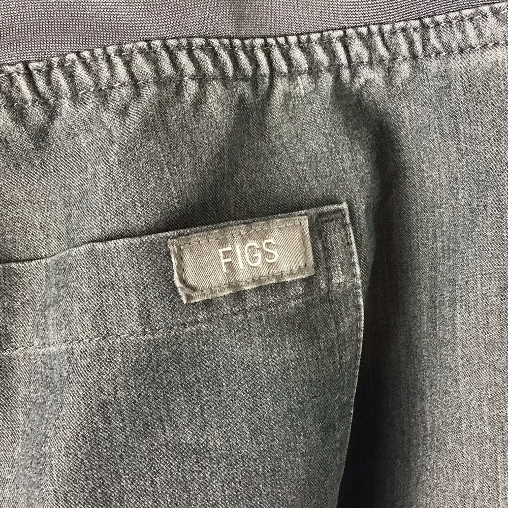 Figs Livingston Gray Basic Scrub Pants Technical … - image 2